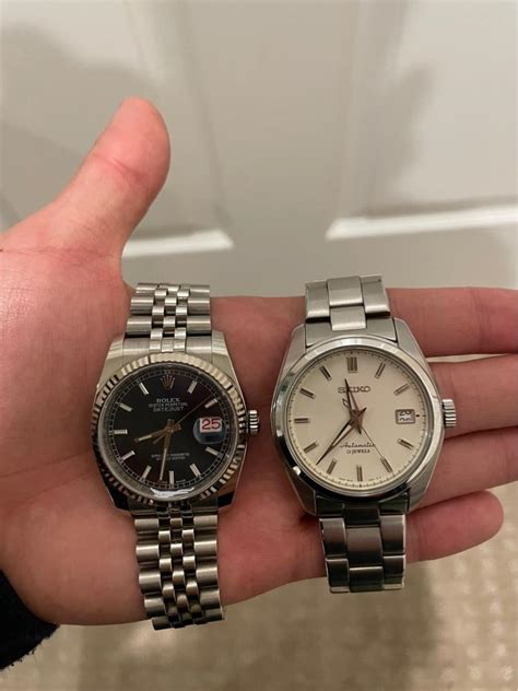 seiko sarb vs rolex datejust|Rolex Datejust Vs Seiko SARB035 Automatic Dress Watch .